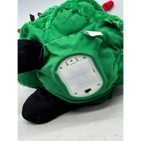 Holiday Animated Sound N Light Christmas Tree Plush Spiral Hat 17" Tall READ - Picture 7 of 7